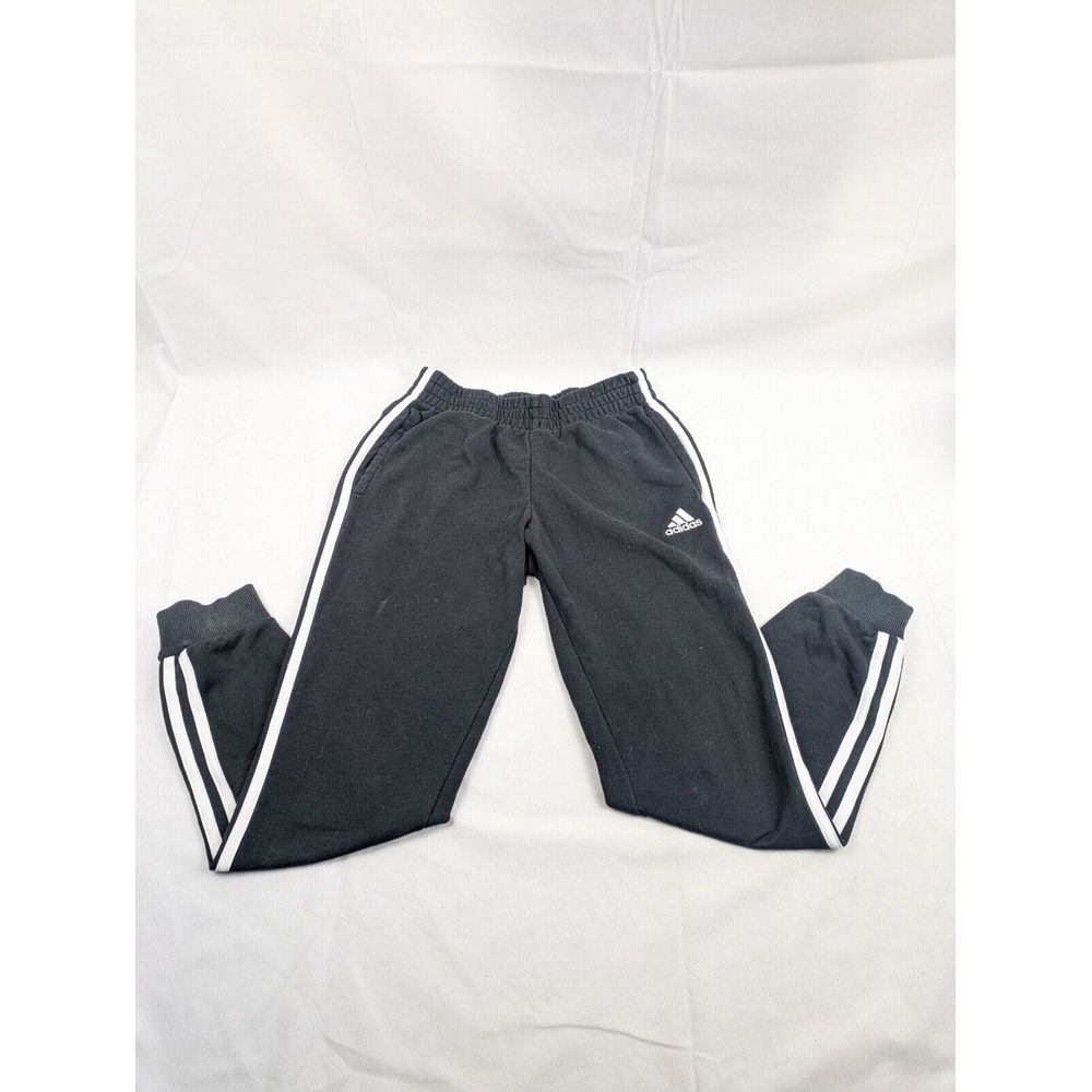 Adidas Track Pants Mens‎ S Small Black/White Training Soccer Athletic